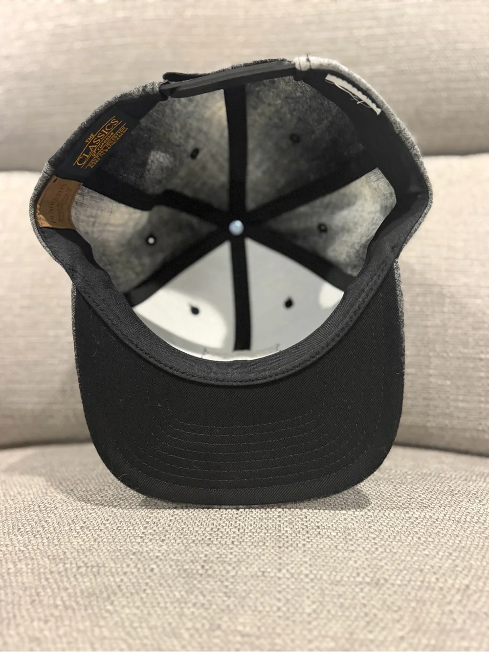 Pendleton Men's Two-Tone Gray & Black Cap
